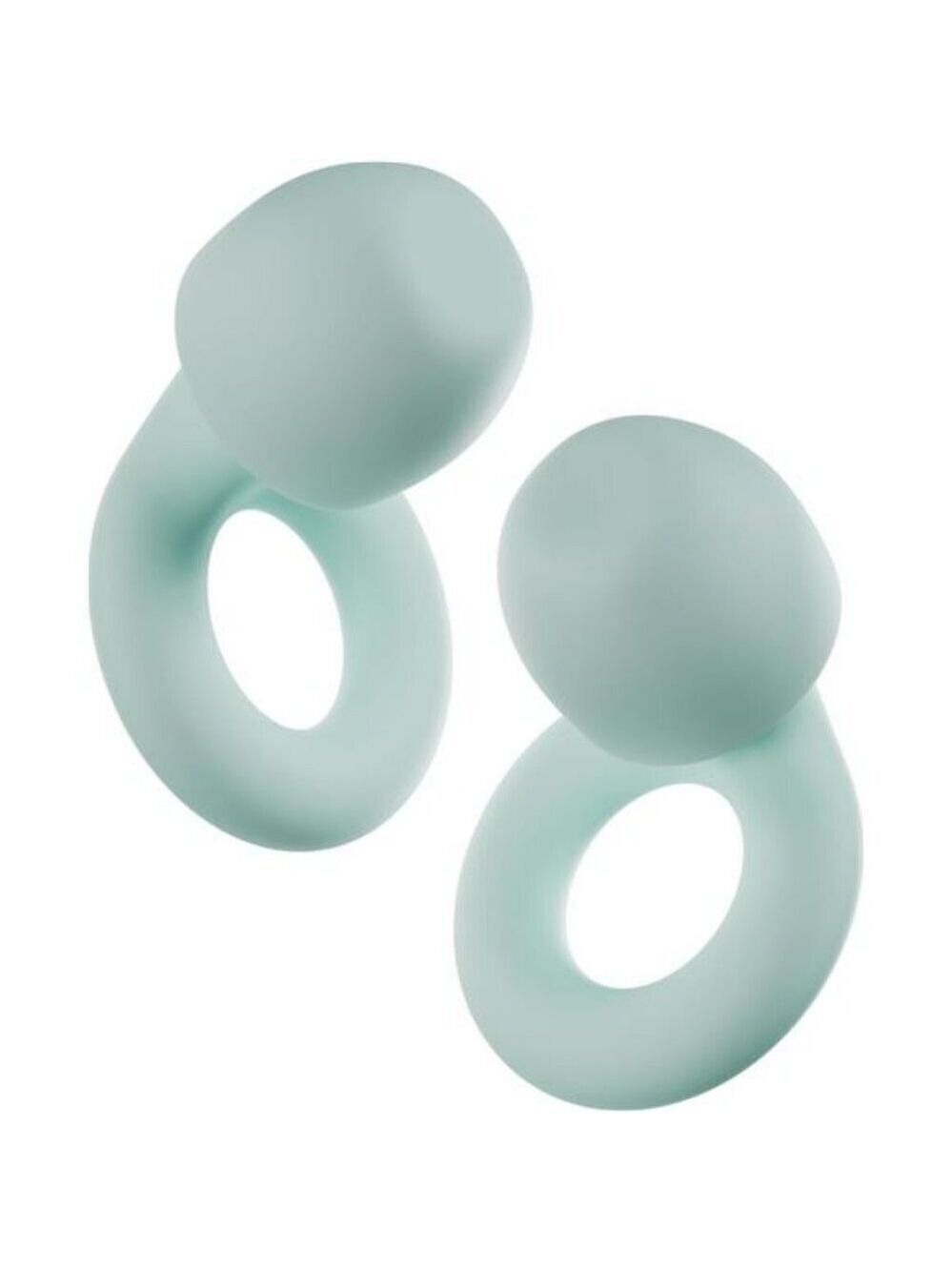 Noise Reducing Silicone Earplugs for Sleep Travel Focus Reusable 24dB Pair